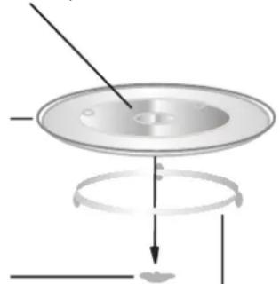 HOTPOINT-ARISTON MWK 222.1 XHA - Glass tray - 1
