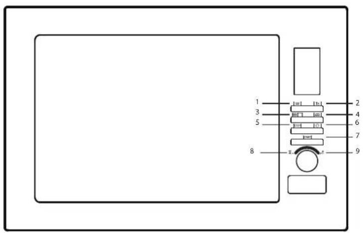 HOTPOINT-ARISTON MWK 222.1 XHA - Names of Oven Parts and Accessories - 2