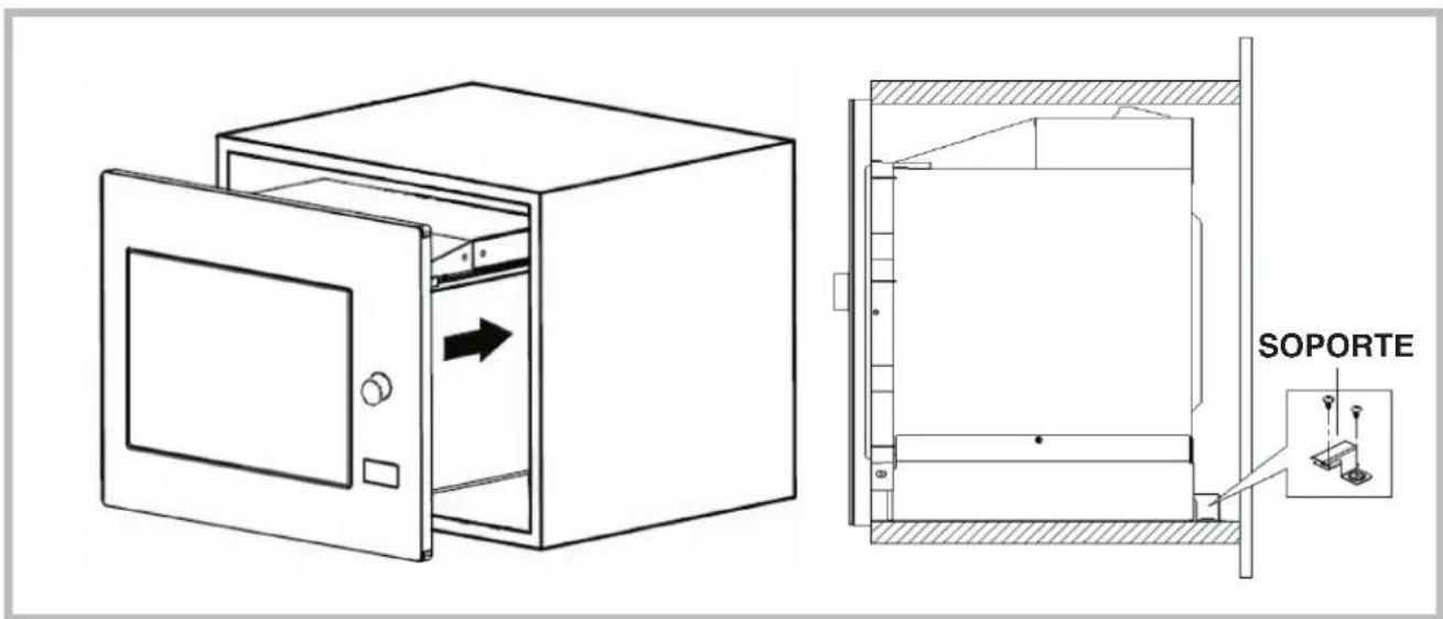 HOTPOINT-ARISTON MWK 222.1 XHA - Instalación del horno - 1