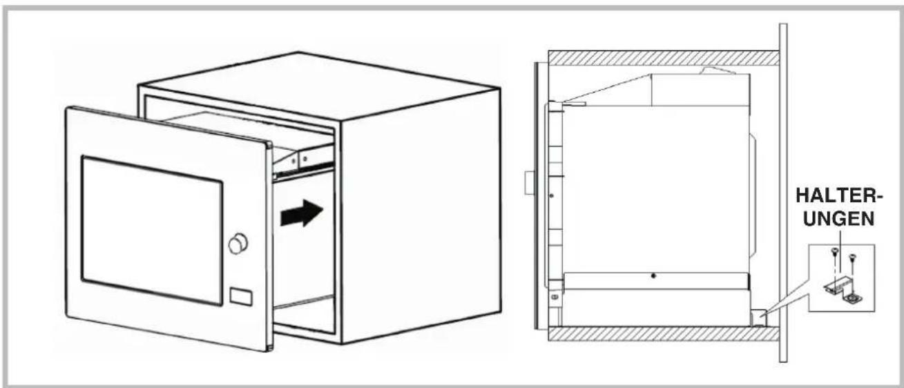 HOTPOINT-ARISTON MWK 222.1 XHA - Installation des Ofens - 1