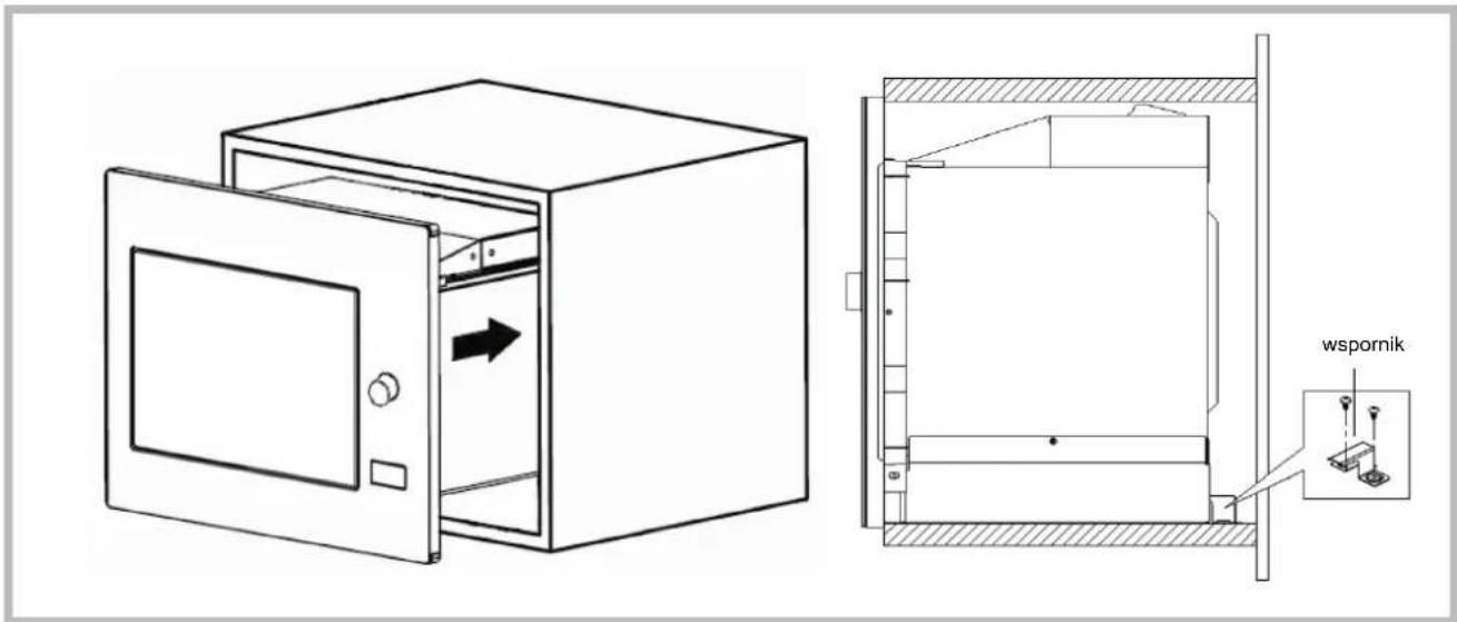 HOTPOINT-ARISTON MWK 222.1 XHA - Instalacja kuchenki - 1