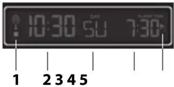 ADE WS 1704 - Affichage de l'heure et du calendrier - 1