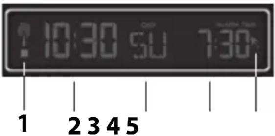 ADE WS 1704 - Indicadores de hora y calendario - 1