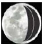 ADE WS 1704 - Lunar phase indicator - 9