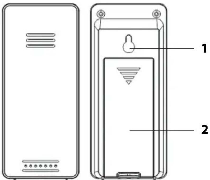 ADE WS 1703 - Sensore esterno senza fili - 1
