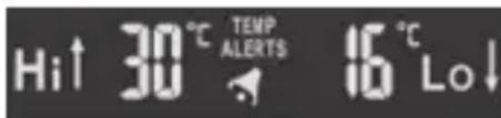 ADE WS 1703 - Temperature alert - 2