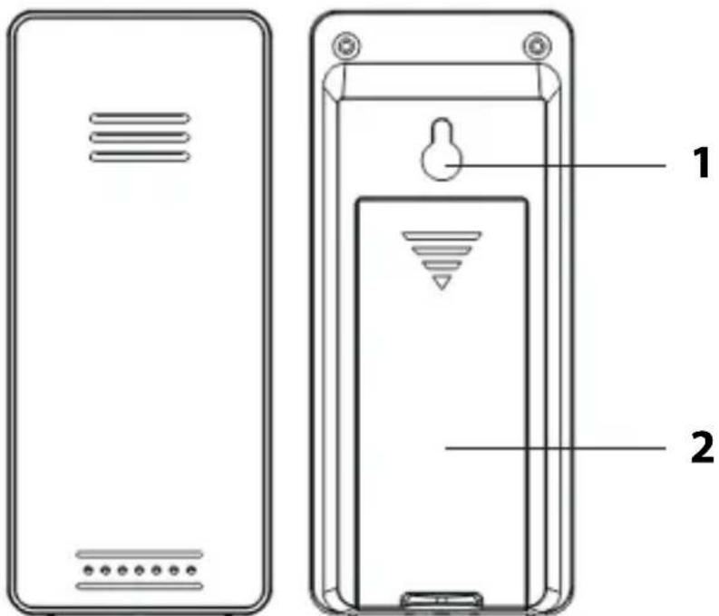 ADE WS 1703 - Capeur extérieur sans fil - 1