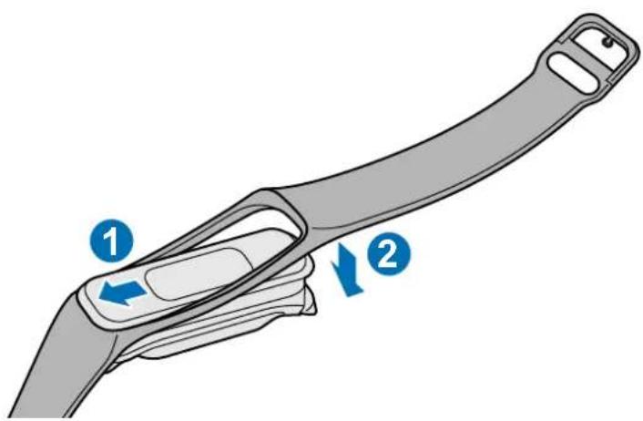 SAMSUNG Galaxy Fite - Remplacer le bracelet - 3