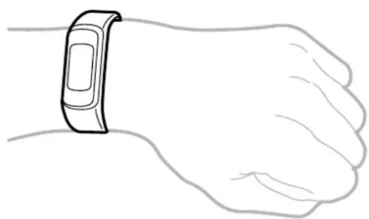 SAMSUNG Galaxy Fite - Mettre la Galaxy Fit© à votre poignet - 1