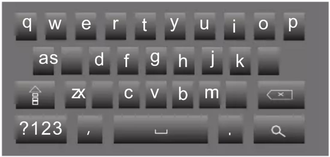 Proscan PLT7035C - Saisie de texte - 1