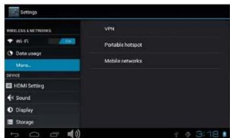 Proscan PLT8031 - Mobile networks: - 1