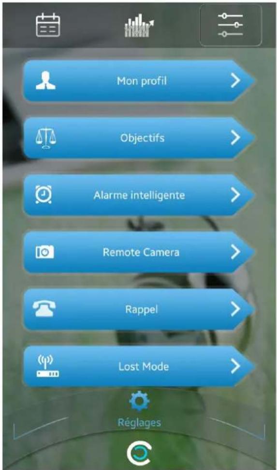 Yonis YBCB27 - C - Réglages de votre application - 1