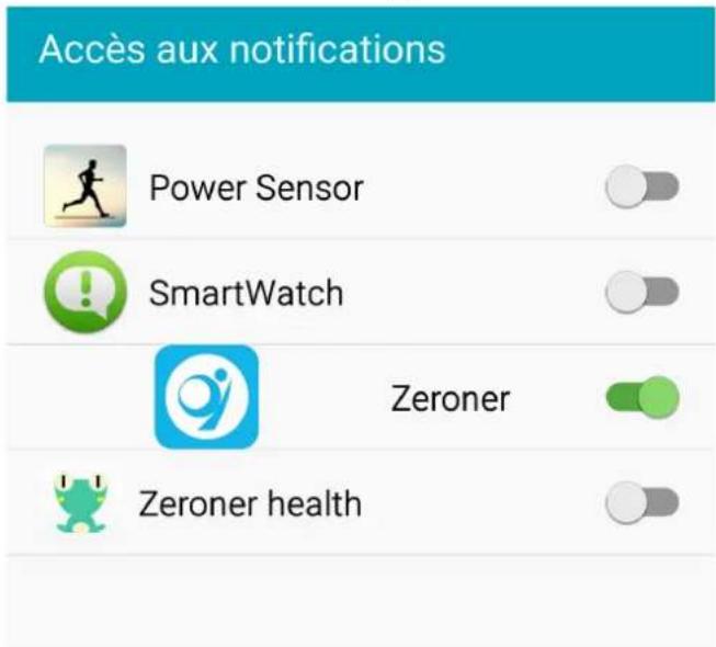 Yonis YBCB41 - V - Envoi de notification sur votre bracelet via l'application - 3
