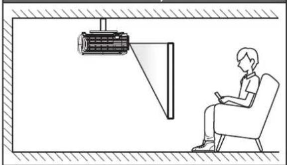 OPTOMA 4K550 - Installation du projecteur - 6