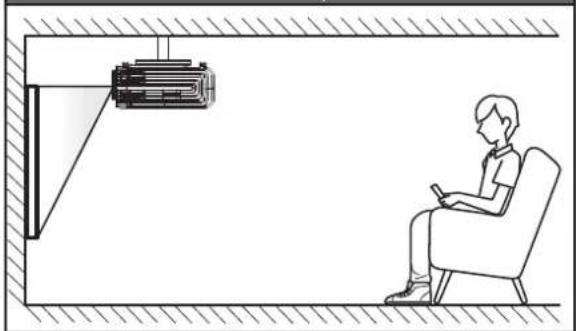 OPTOMA 4K550 - Installation du projecteur - 4