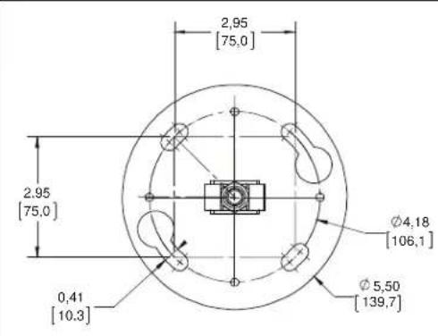 Chief CPA116W - DIMENSIONS - 1