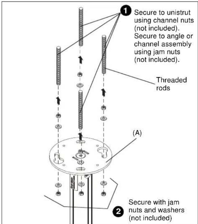 Chief CPA116W - Installing to a Suspended Ceiling - 1