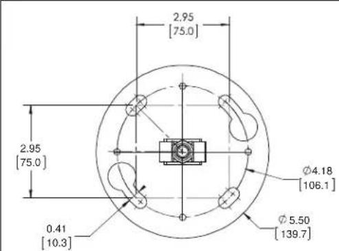 Chief CPA116W - DIMENSIONS - 1
