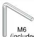 Chief CPA116W - TOOLS REQUIRED FOR INSTALLATION - 4