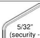 Chief CPA116W - TOOLS REQUIRED FOR INSTALLATION - 3