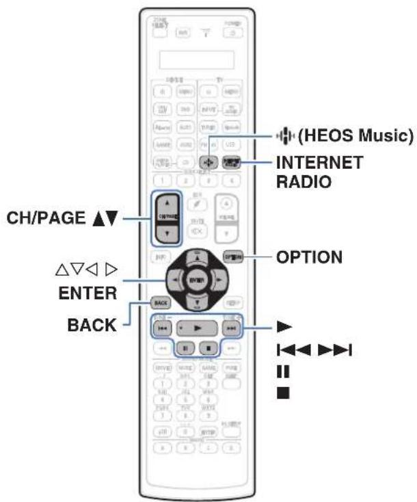 DENON AVCX8500H - Écoute de Radio Internet - 1