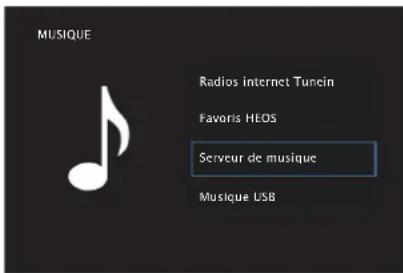 DENON AVCX8500H - Lecture de fichiers stockés sur un ordinateur ou un stockage NAS - 1