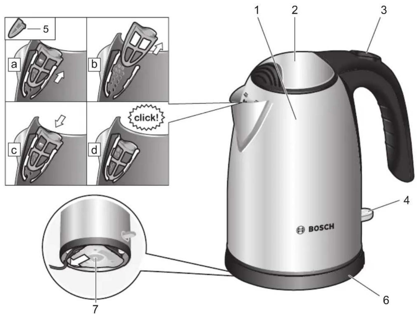 BOSCH TWK7804GB - TWK78.. - 1