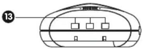 BABYMOOV High Care A014009 - COMMANDES - CONTROLS - BEDIENELEMENTE - BEDIENINGSKNOPPEN MANDOS - COMANDOS - COMANDI - VEZÉRLÉS - 4