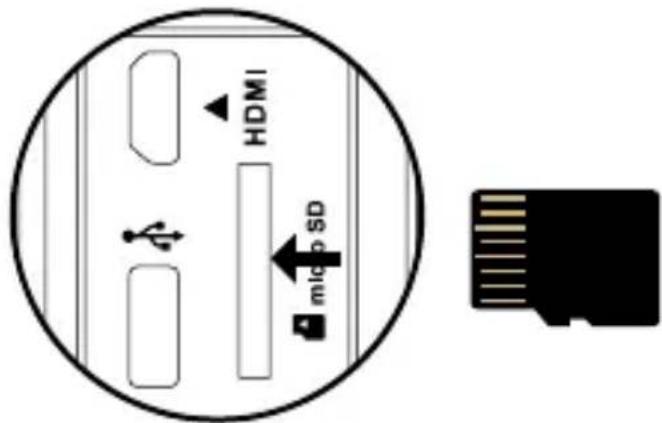 EZVIZ S6 - Włoźyc kartę microSD. - 2