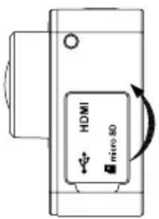 EZVIZ S6 - Plaats de microSD-kaart. - 1
