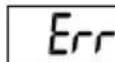 MEDISANA BS 477 - Error messages - 1