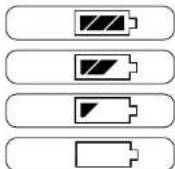 BABYFON BM 850 - Battery pack status indicator - 1