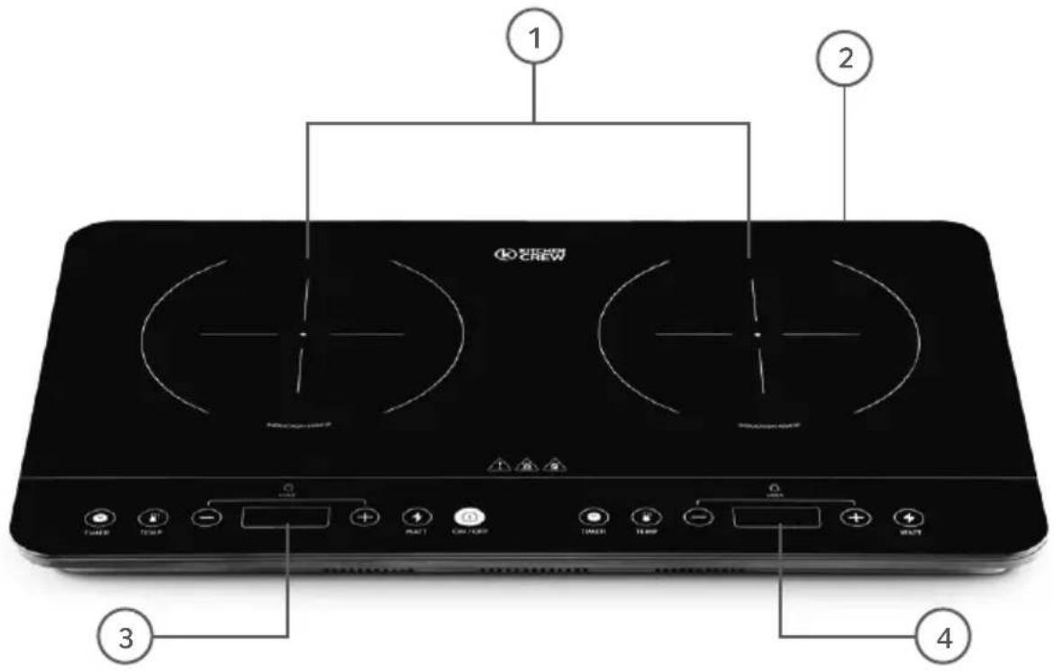 Kitchen Crew 943353 - Hob - 1