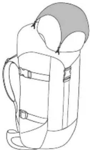 Vaude Rupal 45+ - ESPECIAL PARA INVIERNO - SUJEccion DE CASCO - 1