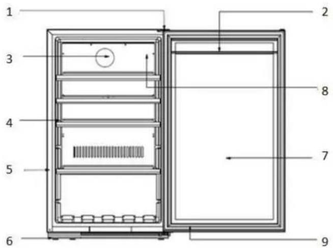 CLIMADIFF CLS41MT - DESCrizIONE DELL'APPARECCHIO - 1