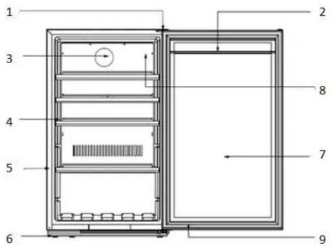 CLIMADIFF CLS41MT - 2.DESCRIPTION DE L'APPAREIL - 1
