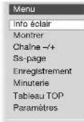 LOEWE Xelos SL 32 HD - Menu Télétexte - 2