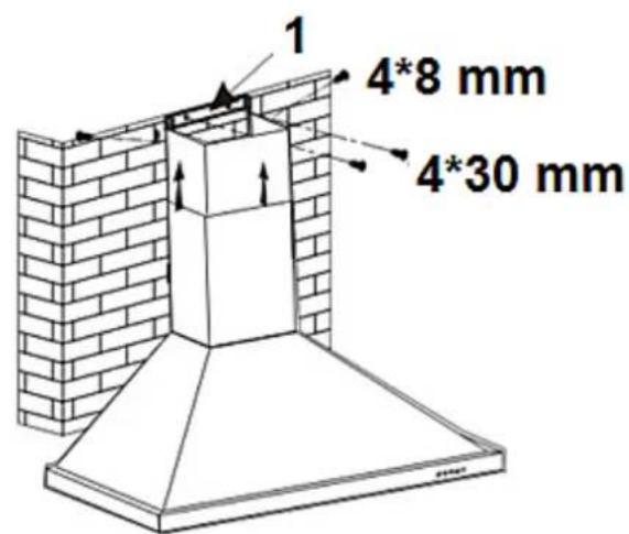 PKM 9039 XW - Installation of the chimney - 3
