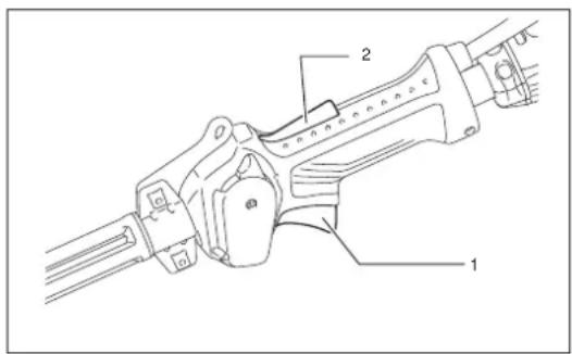 MAKITA EM2654LHC - Gashebel - 1