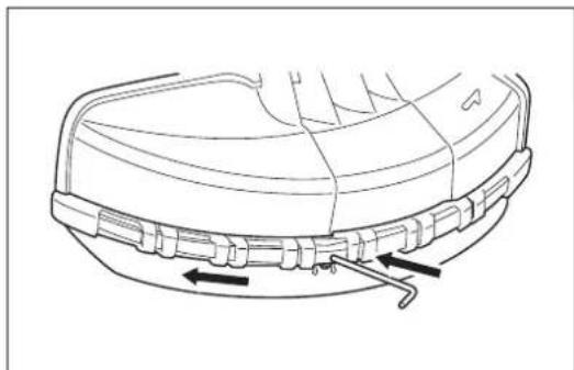 MAKITA EM2654LHC - Für Nylon-Schneidkopf (fur Schutzhaube vom Typ A) - 2