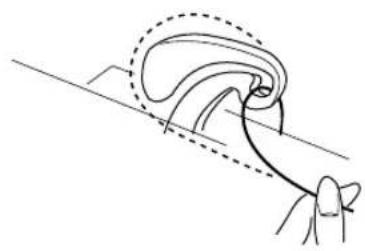 ALFA COMPAKT 100 - - Inserting the bobbin - 4