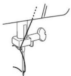 ALFA COMPAKT 100 - - Inserting the bobbin - 5
