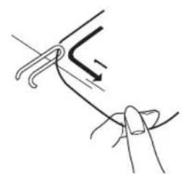ALFA COMPAKT 100 - - Inserting the bobbin - 2