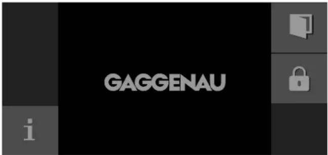 GAGGENAU CM450101 - Activer la sécurité enfants - 1