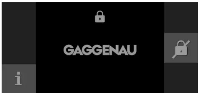 GAGGENAU CM450101 - Désactiver la Sécurité enfants - 1