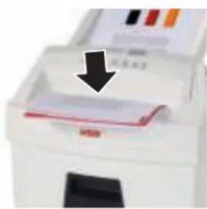 HSM Securio AF100 - Syöta paperia suoraan syöttöaukloon - 1