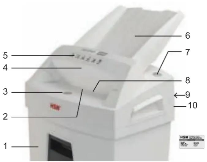 HSM Securio AF100 - Yleiskuva - 1