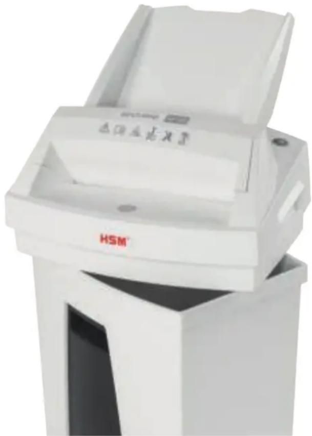 HSM Securio AF100 - Shredding credit cards Emptying the shredded material container - 3