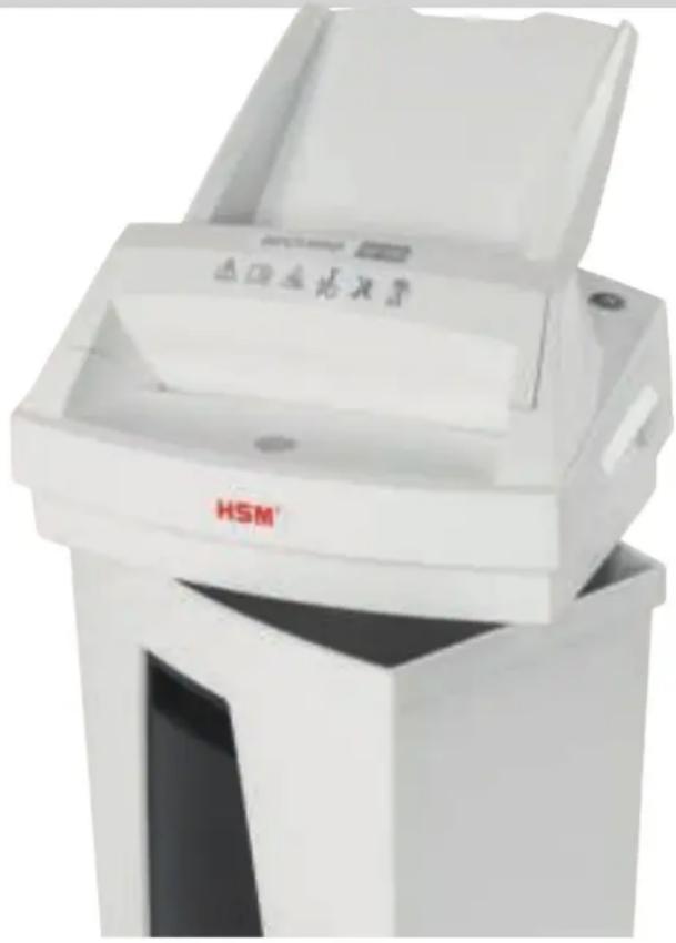 HSM Securio AF100 - Destruir cartões de��o Esvaziar o recipientede do material cortado - 3