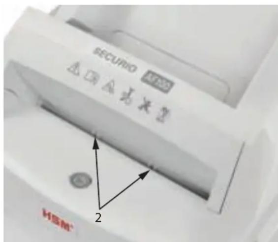 HSM Securio AF100 - il contentitore per materiali di taglio - 2